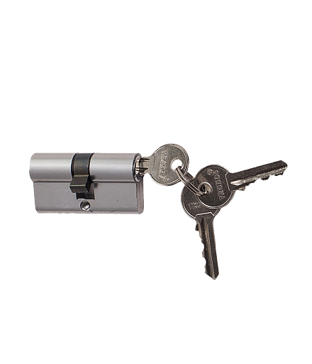 Цилиндровый механизм Цилиндр TRODOS ключ-ключ ЦМ 60 (25*10*25)-3K CP 